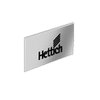 ArciTech Abdeckkappe, Chrom Optik mit Hettich Logo