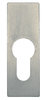 Schlüsselschilder 7426 mit Klebebefestigung, vernickelt