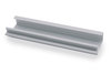 Griffleiste Seveso, L 2400 mm, B 19 mm, H 38 mm, Aluminium eloxiert