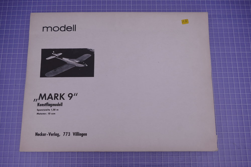 Mark 9 Kunstflugmodell Bauplan