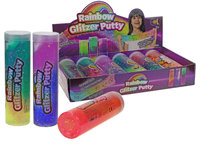 Rainbow Glitzer Putty
