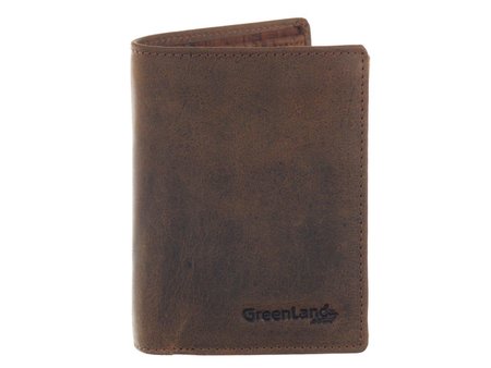 GreenLand NATURE "leather-cork" Komib-Börse hoch RFID