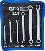 BGS TORX Doppel Ringschlüssel E Profil 6 8 10 12 14 18 20 24 gerade Schlüssel
